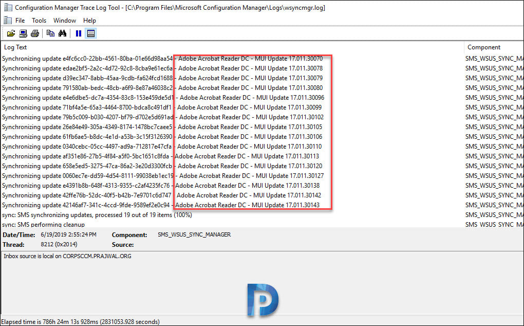 Enable and Configure SCCM Third-Party Software Updates 19 SCCM Third-party software updates Log Files