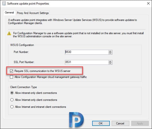 Enable and Configure SCCM Third-Party Software Updates 1 Enable SSL on Software Update Point