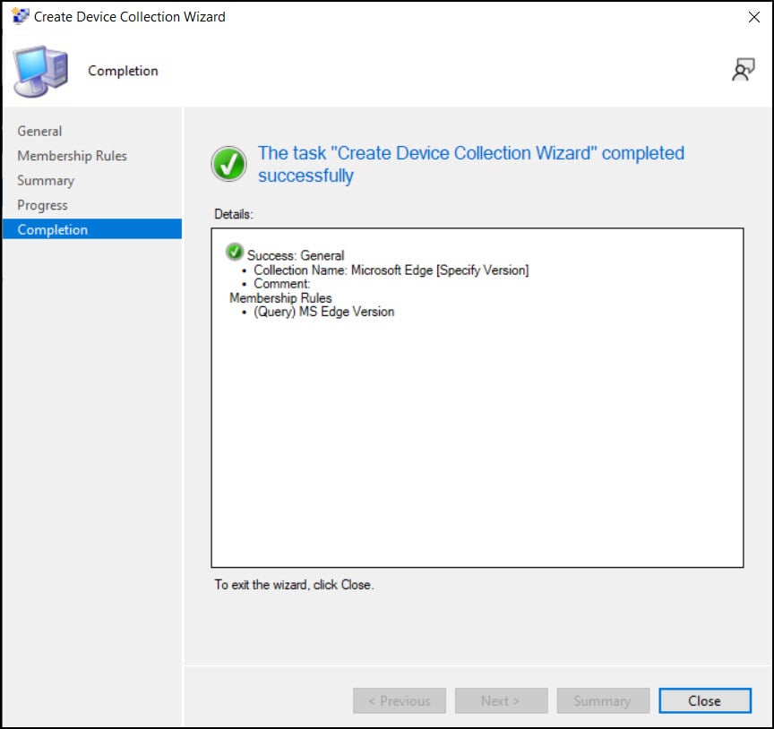 How to Create Microsoft Edge Device Collection in SCCM 14 MS Edge Device Collection in SCCM