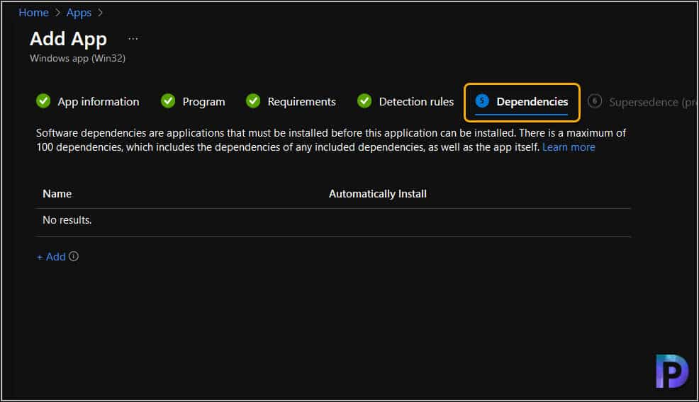 Deploy Win32 Apps with Intune: A Comprehensive Guide 18 Specify Win32 App Dependencies