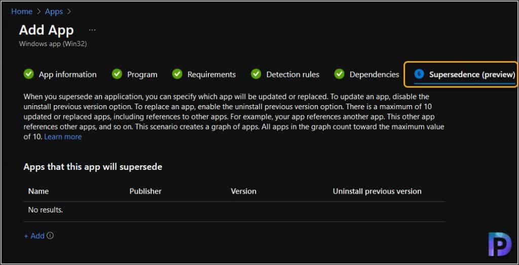 Deploy Win32 Apps with Intune: A Comprehensive Guide 19 Win32 Supersedence Rules