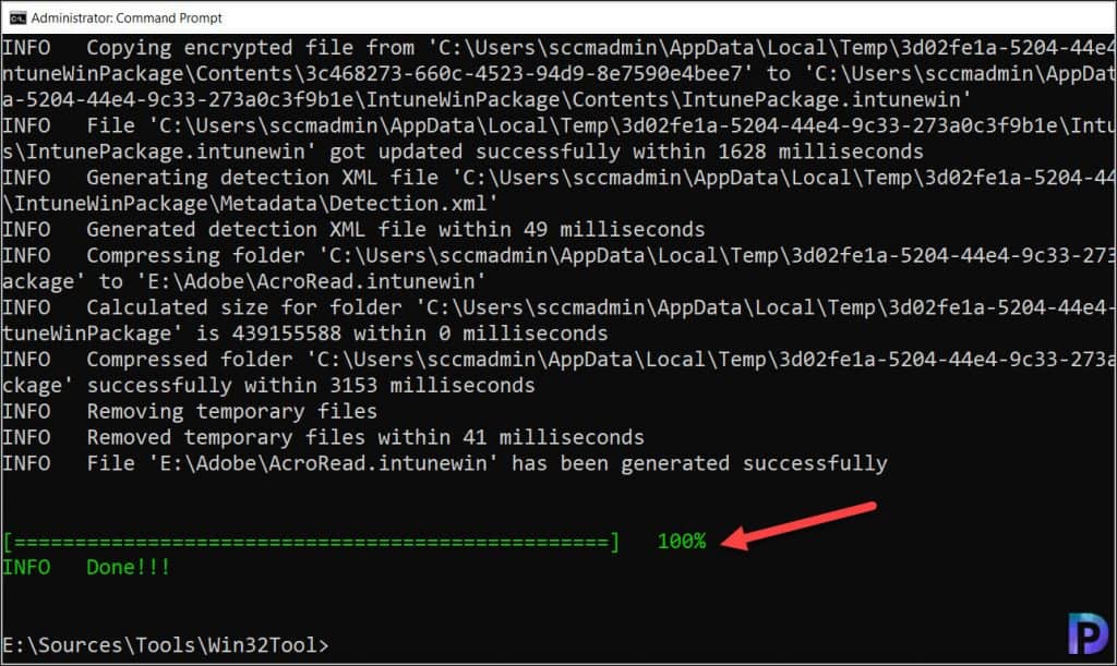 Deploy Win32 Apps with Intune: A Comprehensive Guide 6 Running the Microsoft Win32 Content Prep Tool