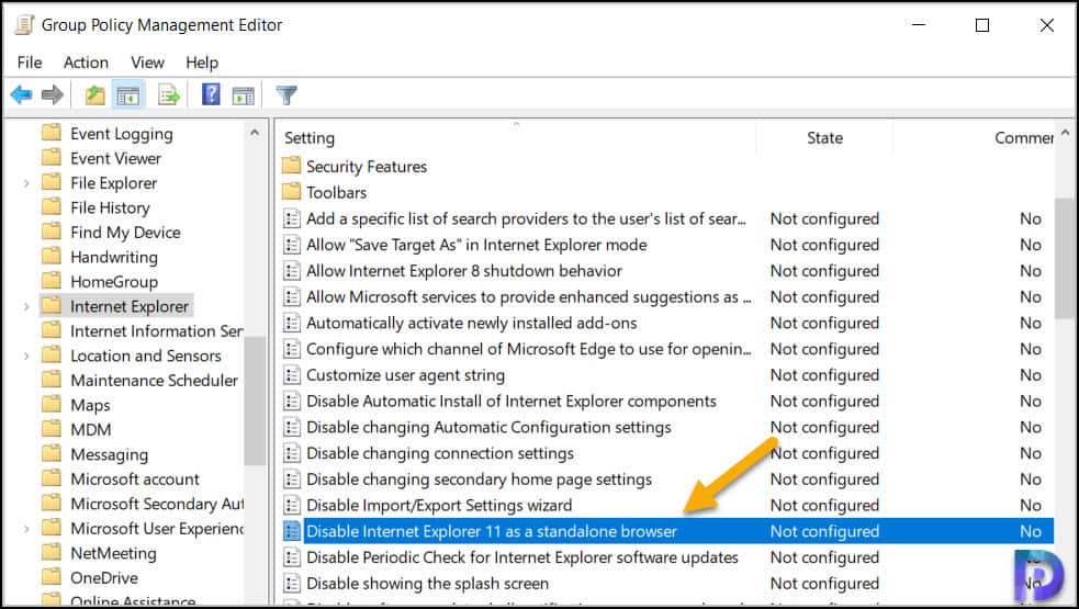 How to Disable Internet Explorer 11 using Group Policy 3 How to Disable Internet Explorer 11 using Group Policy