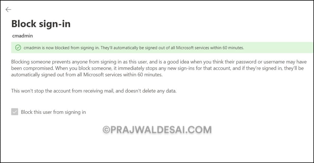 How to Fix Outlook Error 500 Mailbox not Found 9 Microsoft 365 User Account Unblocked from sign-in