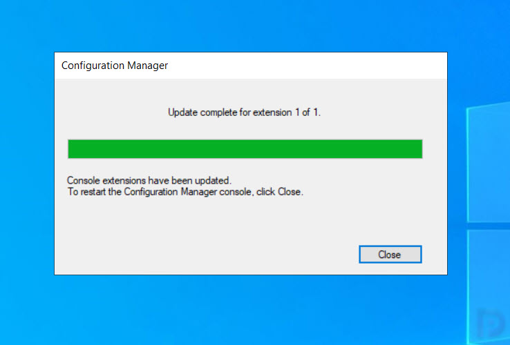 Manage SCCM Console Extensions - Approve | Install | Uninstall 8 Install SCCM Console Extensions