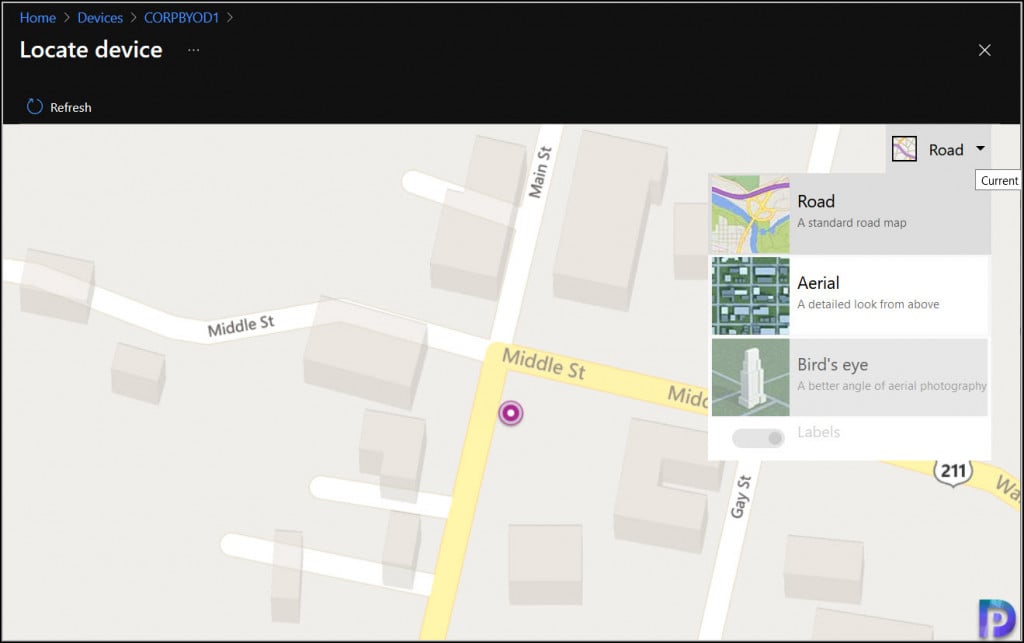 Easily Locate Device with Microsoft Intune 3 Map View Options