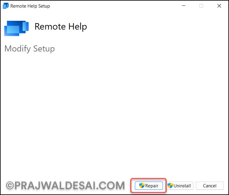 How to Quickly Repair Intune Remote Help App 3 How to Quickly Repair Intune Remote Help App