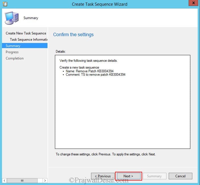 How to Rollback a Patch using SCCM | Uninstall Windows Update using ConfigMgr 5 Create a Custom Task Sequence in SCCM