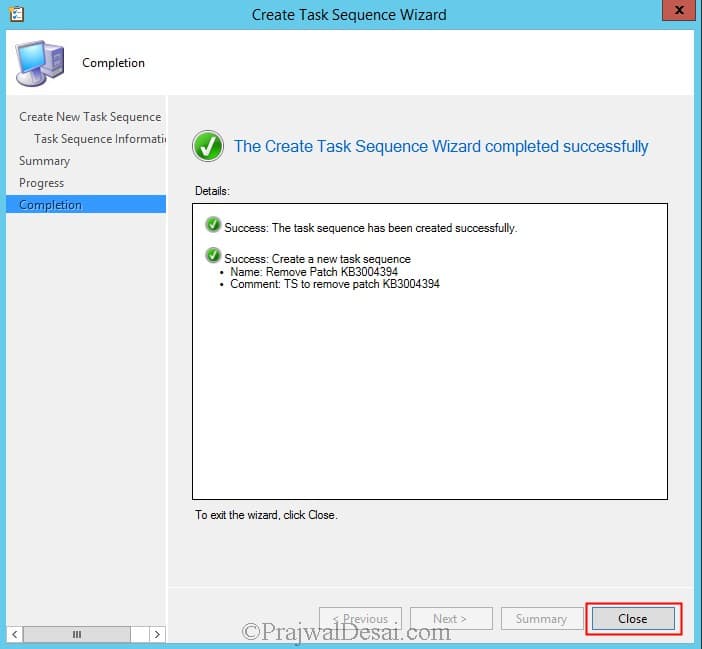 How to Rollback a Patch using SCCM | Uninstall Windows Update using ConfigMgr 6 Create a Custom Task Sequence in SCCM