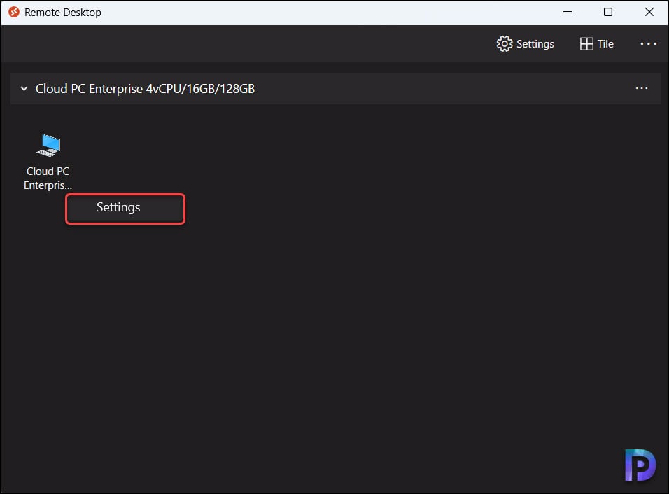 How to Use Multiple Monitors with Windows 365 Cloud PC 5 Remote Desktop App - Cloud PC Settings