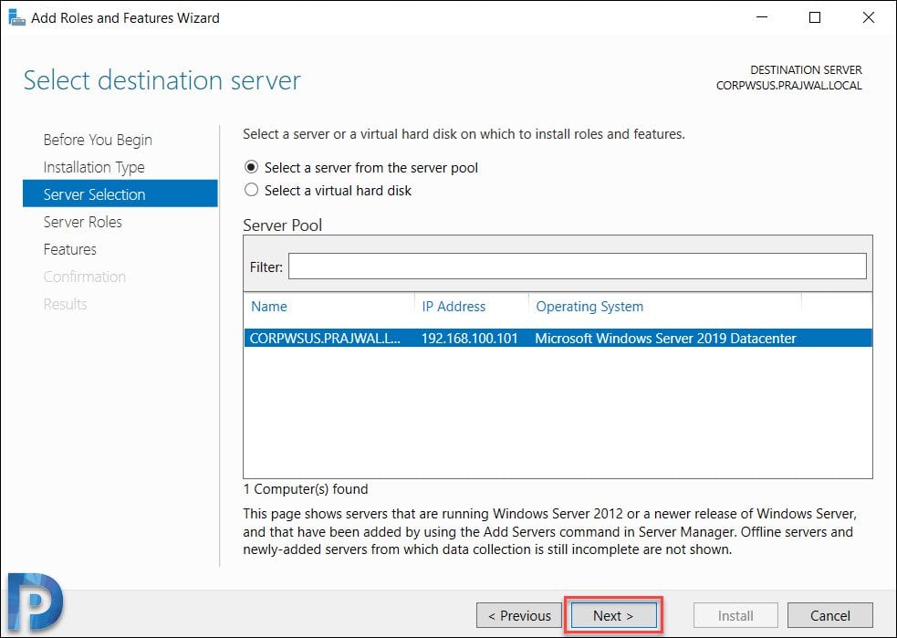 Install and Configure WSUS on Windows Server 2019 3 Install and configure WSUS