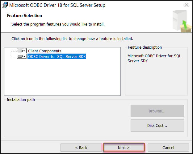 Fix SQL Client Prerequisite missing for SCCM Setup Error 7 Install Microsoft ODBC Driver for SQL Server