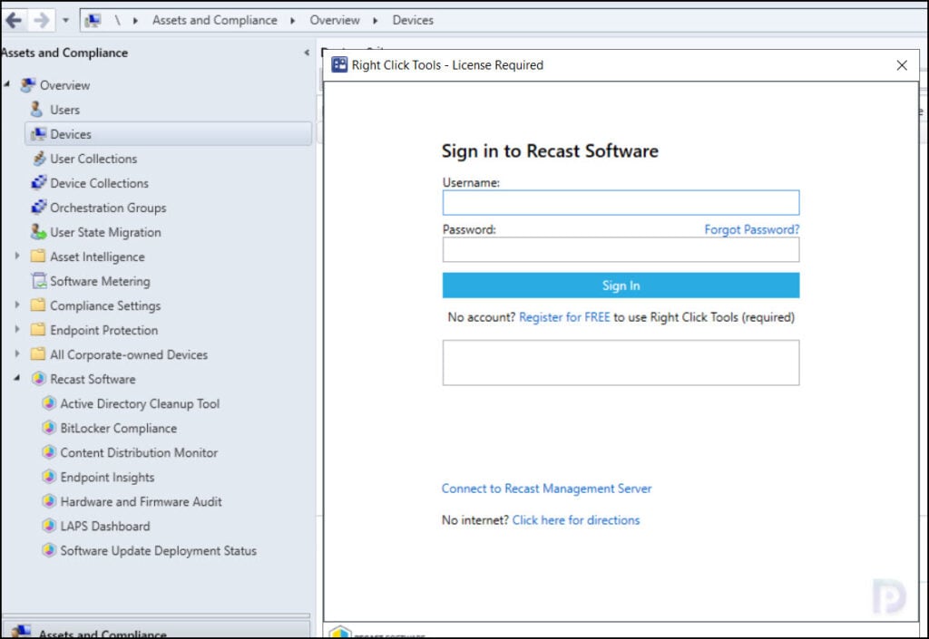 Install Right Click Tools SCCM Console Extension 13 Right Click Tools – License Required