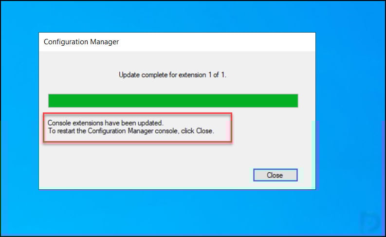 Install Right Click Tools SCCM Console Extension 8 Right Click Tools Console Extension Installed
