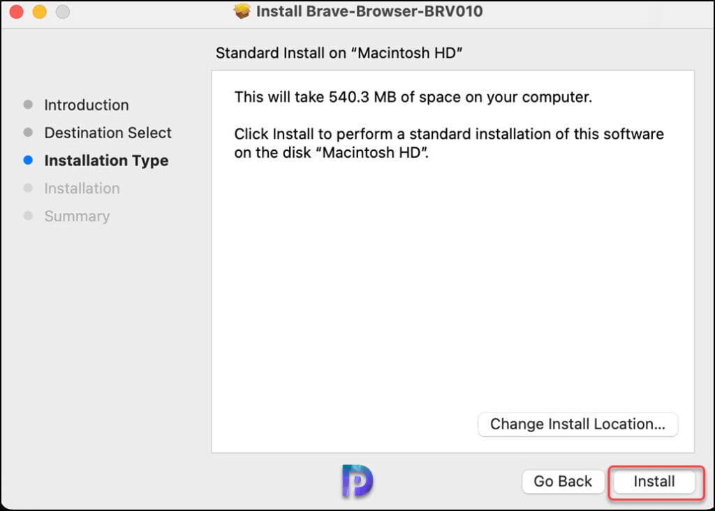 Install the Brave Browser on MacOS: A Step-by-Step Guide 4 Install the Brave Browser on MacOS