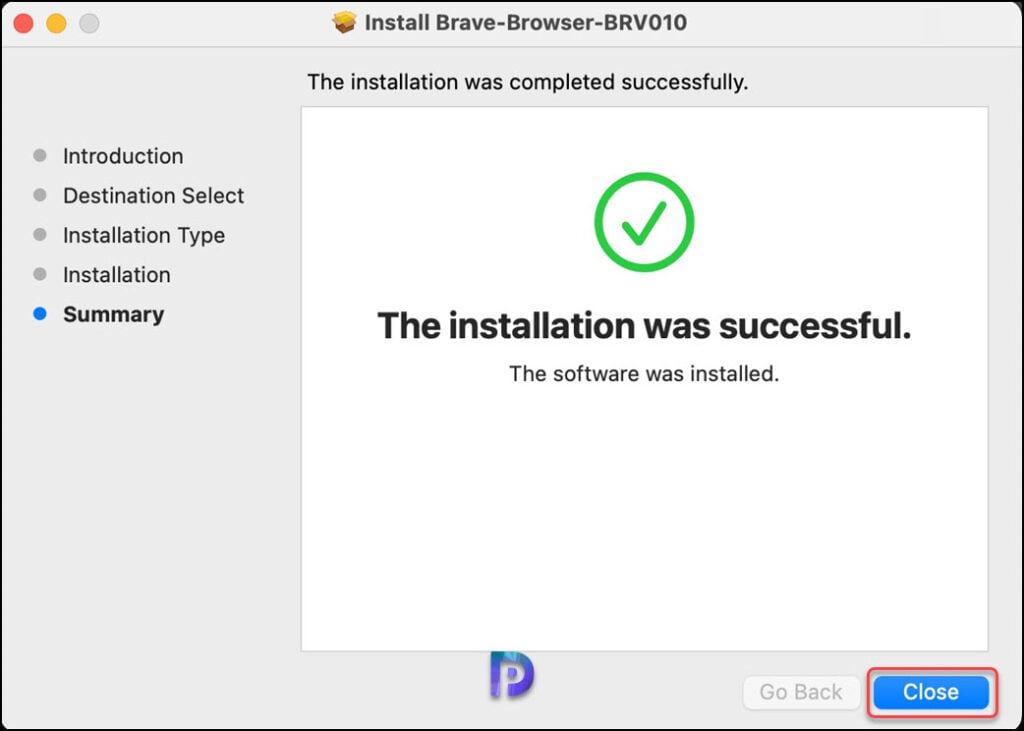 Install the Brave Browser on MacOS: A Step-by-Step Guide 6 Install the Brave Browser on MacOS