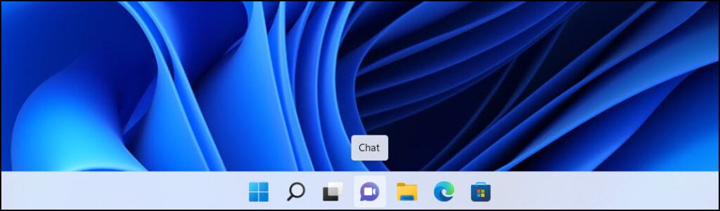 Intune: Remove Teams Chat Icon from Windows 11 Taskbar 1 Hide Teams Chat Icon Option from Taskbar Removed