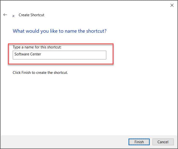7 Unique Ways to Launch SCCM Software Center 8 Launch SCCM Software Center using a Shortcut