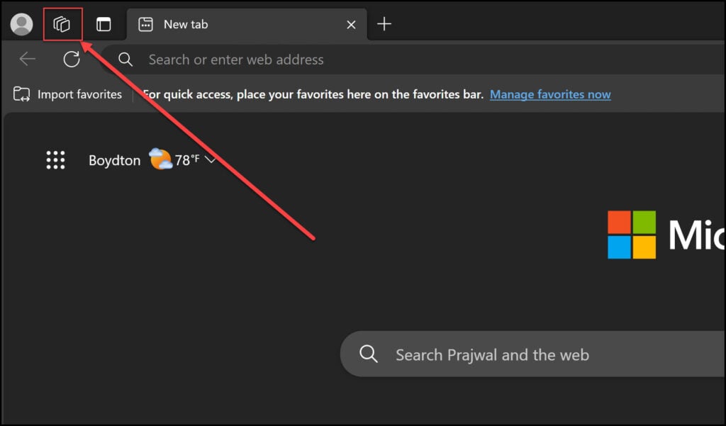 How to Disable Microsoft Edge Workspaces using Intune 1 Locating Workspaces in the Microsoft Edge browser