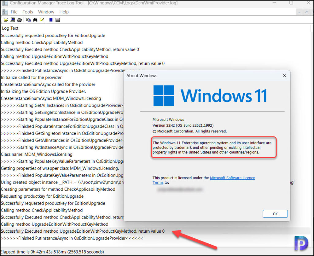 Perform Windows 11 Edition Upgrade using SCCM | ConfigMgr 12 Monitor the Edition Upgrade on Windows 11 Devices