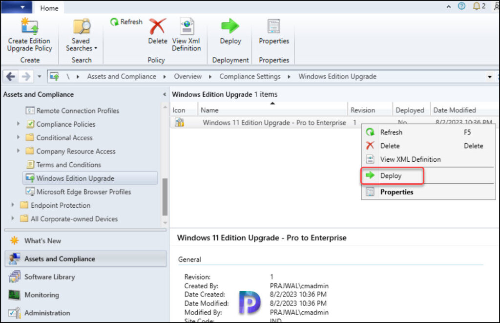 Perform Windows 11 Edition Upgrade using SCCM | ConfigMgr 6 Deploy Edition Upgrade Policy