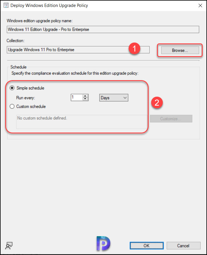Deploy Edition Upgrade Policy to Windows 11 Device Collection