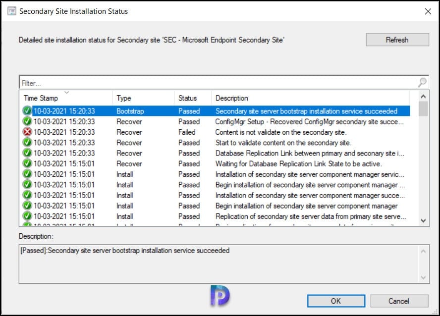Detailed Guide to Recover SCCM Secondary Site 7 Verify Secondary Site Recovery Process
