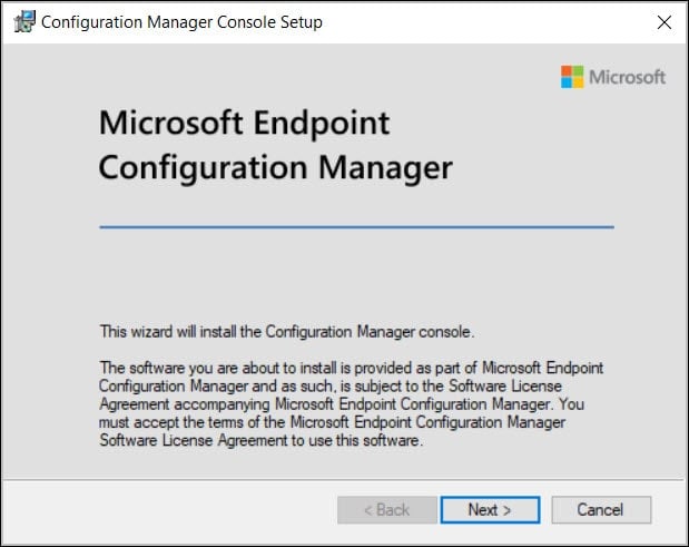 2 Easy Methods to Repair Configuration Manager Console 3 Begin the Console Setup