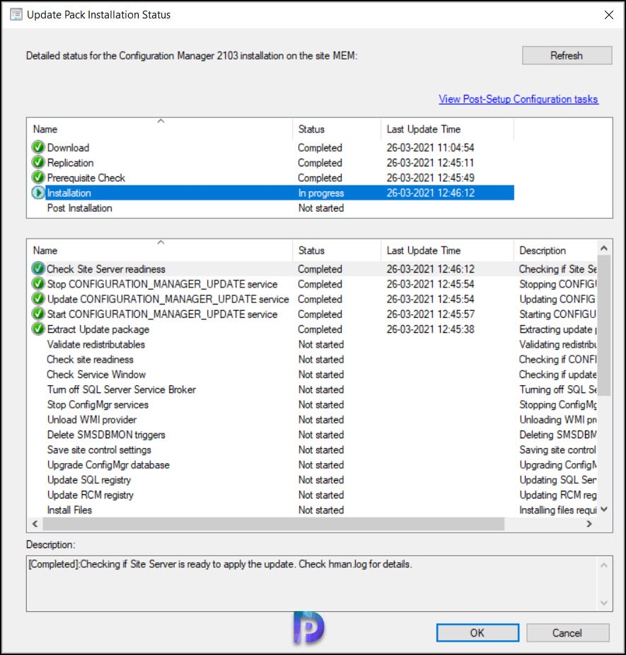 Complete SCCM 2103 Upgrade Guide 13 Monitor SCCM 2103 Upgrade Process