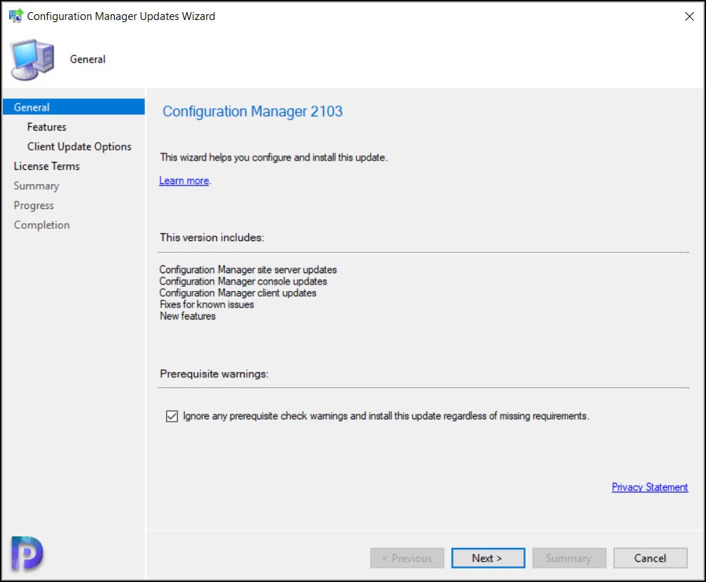 Complete SCCM 2103 Upgrade Guide 9 Begin SCCM 2103 Upgrade
