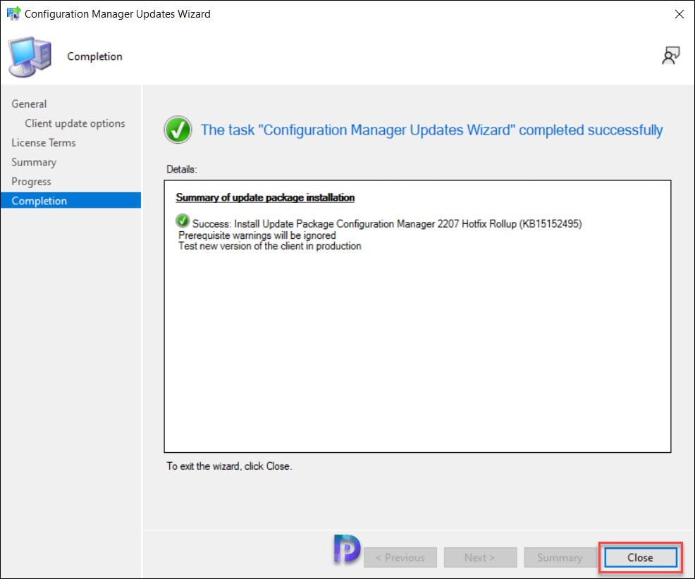 New SCCM 2207 KB15152495 Hotfix Update Rollup and Fixes 5 Install SCCM 2207 KB15152495 Hotfix Update Rollup