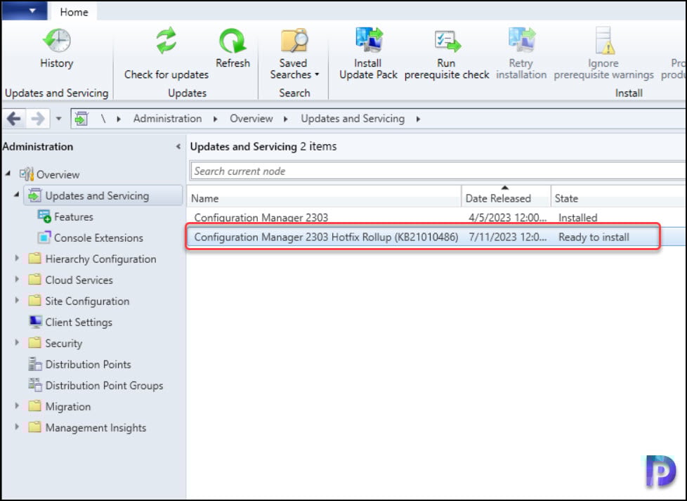 SCCM 2303 KB21010486 Hotfix Rollup - Fixes and Improvements 1 SCCM 2303 KB21010486 Hotfix Rollup Update