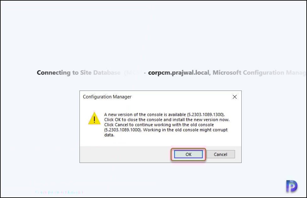 SCCM 2303 KB21010486 Hotfix Rollup - Fixes and Improvements 10 KB21010486 Hotfix Rollup Console Upgrade