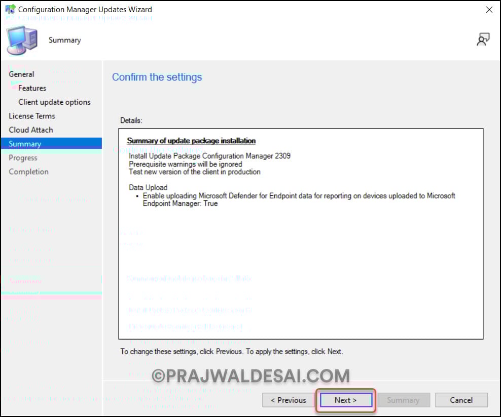 Complete SCCM 2309 Upgrade Guide 20 Summary of SCCM 2309 Update Installation