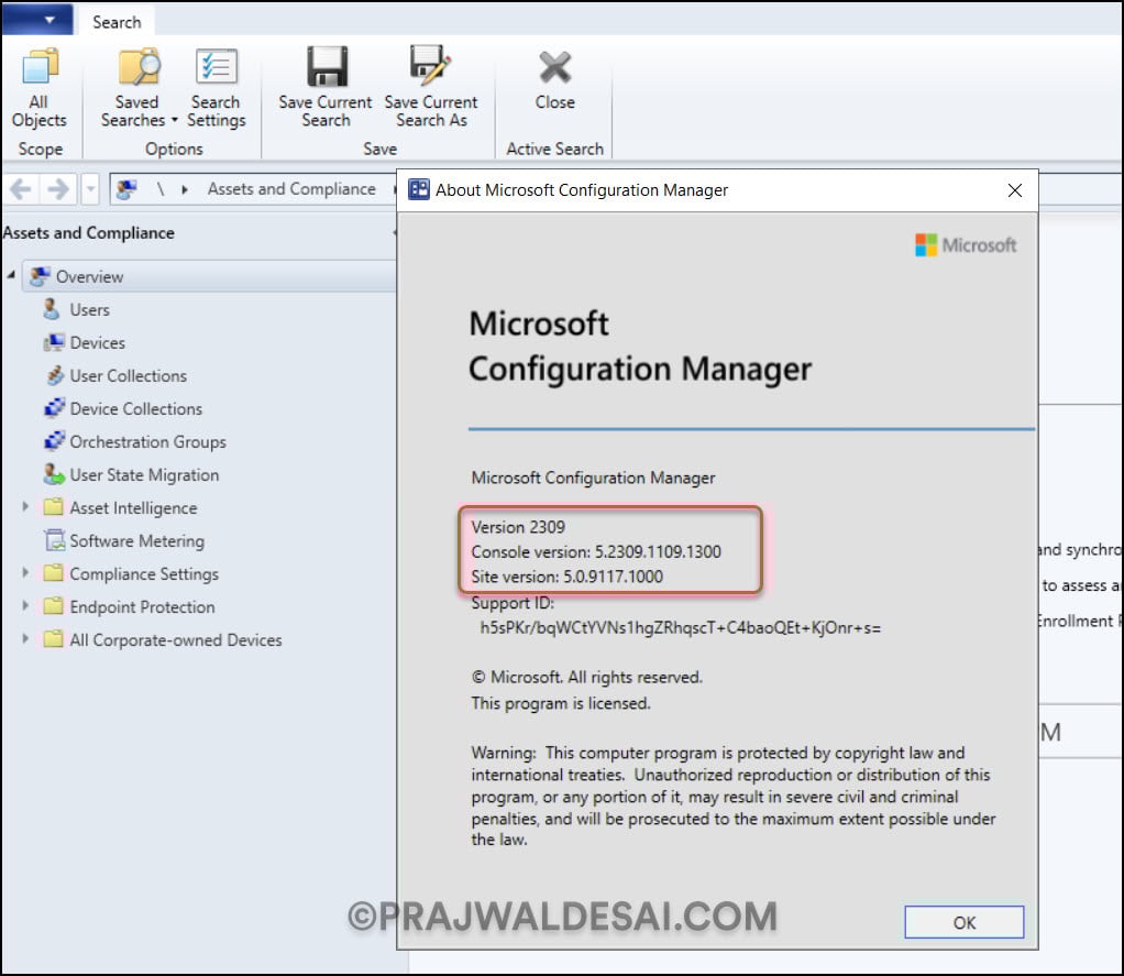 Complete SCCM 2309 Upgrade Guide 23 Verify SCCM 2309 Upgrade