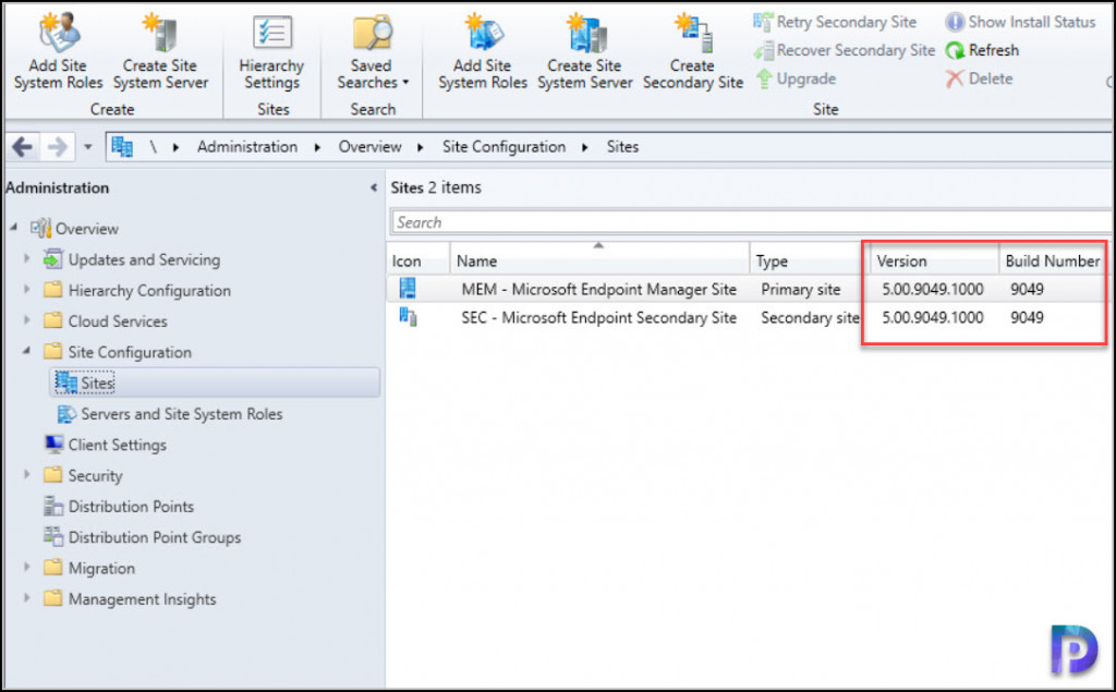Complete SCCM 2103 Upgrade Guide 23 SCCM Secondary Site Server Upgrade Process