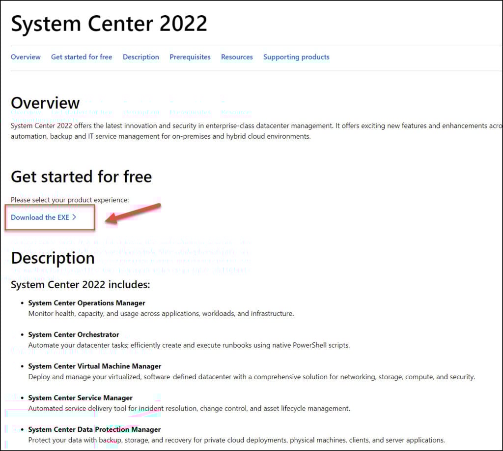 New SCOM 2022 Install Guide | Operations Manager 2022 1 Download System Center Operations Manager 2022