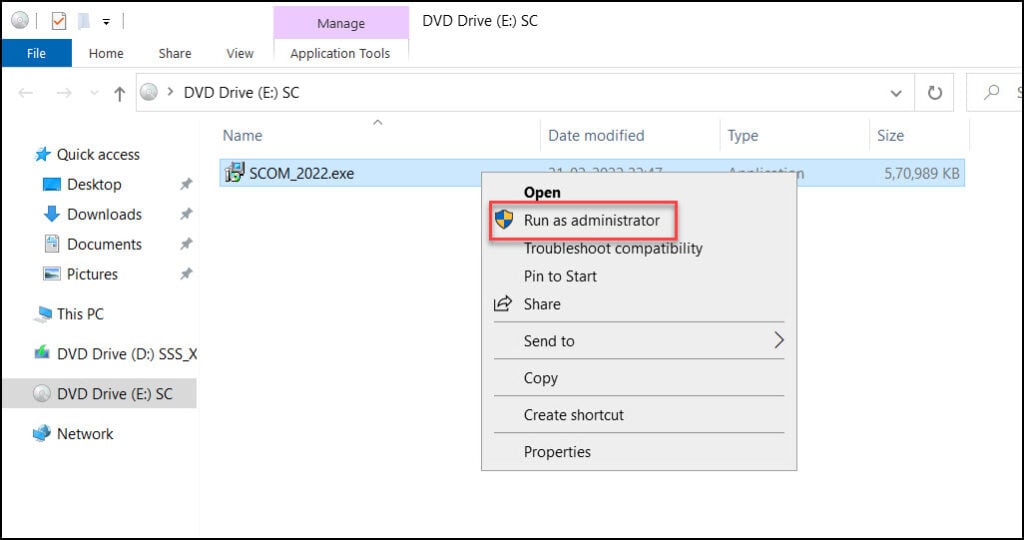 New SCOM 2022 Install Guide | Operations Manager 2022 28 Extract Operations Manager 2022 Setup Files