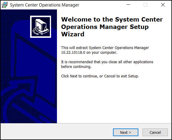 New SCOM 2022 Install Guide | Operations Manager 2022 29 Extract Operations Manager 2022 Setup Files