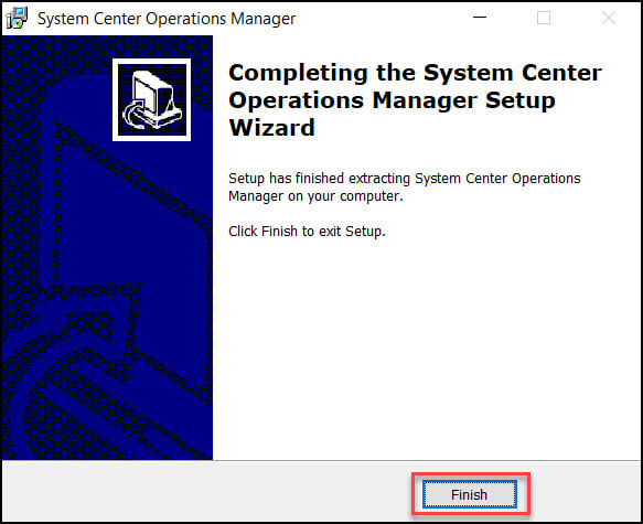 New SCOM 2022 Install Guide | Operations Manager 2022 31 Extract Operations Manager 2022 Setup Files