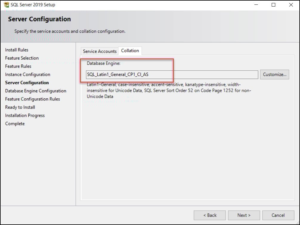 New SCOM 2022 Install Guide | Operations Manager 2022 7 SQL server collation should be SQL_Latin1_General_CP1_CI_AS