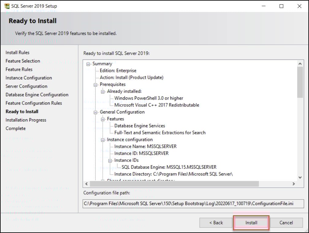 New SCOM 2022 Install Guide | Operations Manager 2022 9 Install SQL Server 2019 for Operations Manager 2022