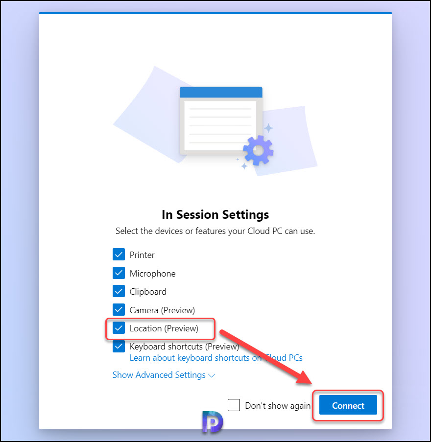 Turn on Location Redirection for Windows 365 Cloud PC