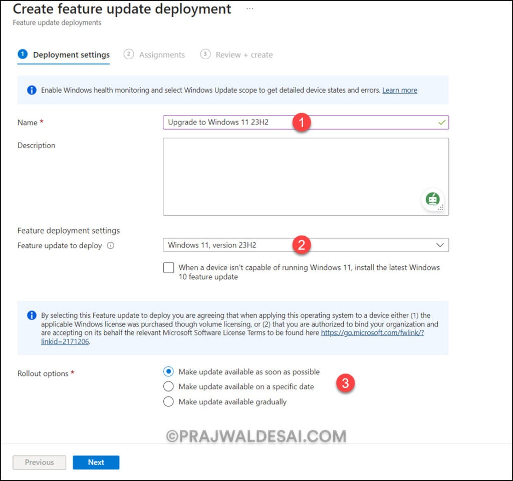 Upgrade to Windows 11 23H2 using Intune