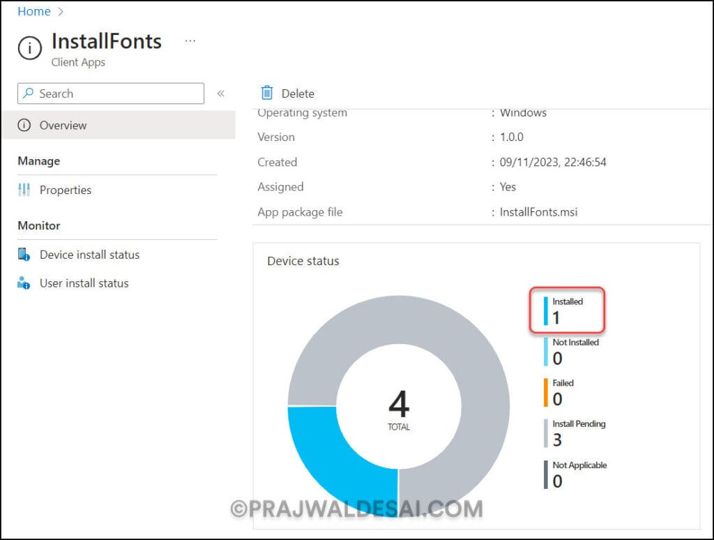 Deploy Fonts using Intune: 3 Proven Methods 27 Monitor Fonts Deployment in Intune