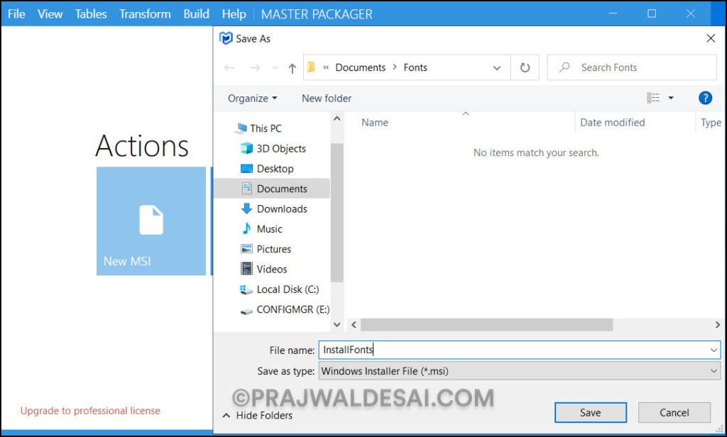 Deploy Fonts using Intune: 3 Proven Methods 18 Use Master Packager to Install Fonts using Intune