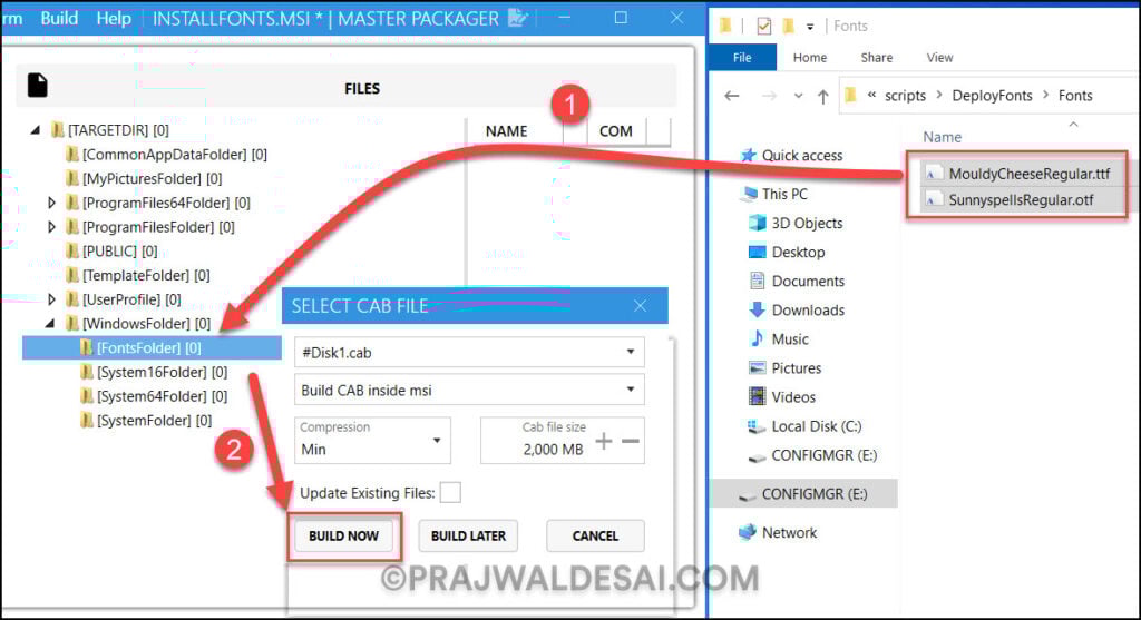 Deploy Fonts using Intune: 3 Proven Methods 19 Use Master Packager to Install Fonts using Intune