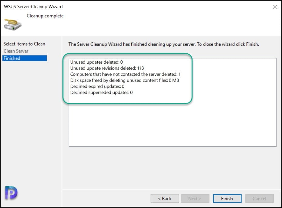 How to Run WSUS Server Cleanup Wizard to Clean Updates 4 Using WSUS Server Cleanup Wizard to Clean Updates