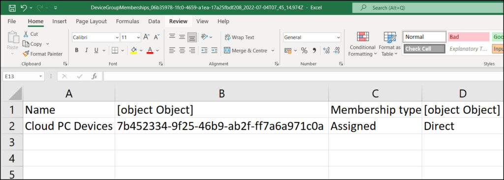 View Group Membership for Intune Managed Devices 4 View Group Membership for Intune Managed Devices