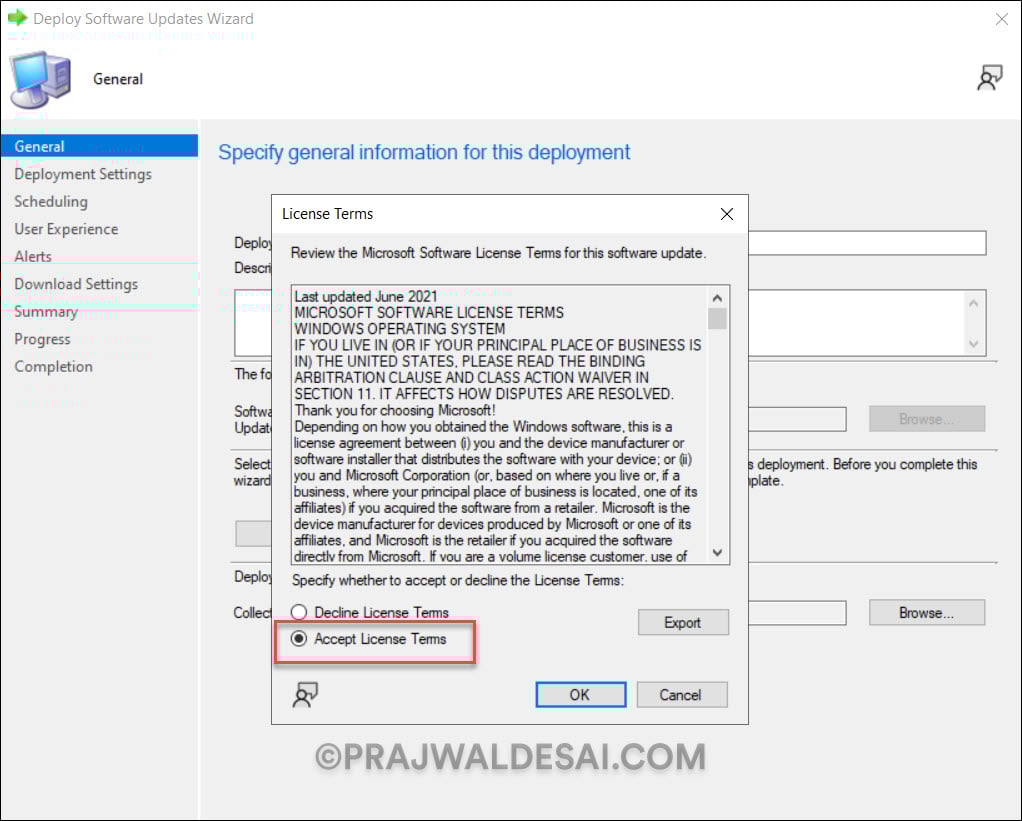 Windows 11 23H2 Upgrade using SCCM | ConfigMgr 11 Accept license terms for Windows 11 23H2